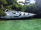 Shipwrecks in Port Vila Harbor, Efate, Vanuatu.