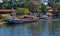 Shipyard. Shipyard of old boats in or for refurbishment in rio do Brasil, South America in zoom photo