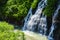 Shirahige Waterfall in Summer, Biei, Hokkaido, Japan