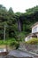 Shiraito fall, waterfall around the hotspring area of Beppu, Japan