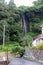 Shiraito fall, waterfall around the hotspring area of Beppu, Japan