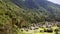 Shirakawa - Go /Japan - August 21 2018:  Panoramic view of historic Villages of Shirakawa-go and Gokayama