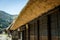 Shirakawa Traditional and Historical Japanese village Shirakawago in autumn. House build by wooden with roof gassho zukuri style.