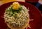 Shirasu donrice topped with Japanese small fish, Kamakuraâ€™s famous food, Japanese food