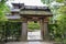 Shisendo Temple in Kyoto, Japan. It is registered as a historic site of Japan