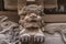 Shishi Lion and Baku (dream Eater), Bakuhana or Zoubana Tapir Nosing wooden carved guardian of Hiruko Jinja or Ebisu Jinja shinto