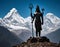 Shiva\\\'s Serenity: A Spiritual Sanctuary Amidst Himalayan Solitude, generative ai