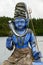 Shiva statue at Ganga Talao Grand Bassin Hindu temple, Mauritius.