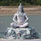 Shiva statue in Rishikesh, India