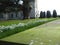 Shobdon Church in spring with snowdrops