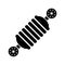 Shock Breaker Design Simple icon Vector. Editable vector 2000 x 2000 Pixel