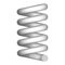 Shock spring icon, realistic style