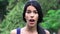 Shocked Youthful Colombian Teenage Girl