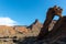 Shoe of the Queen, famous rock formation in Teide National Park, Tenerife Island, Spain