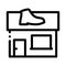 Shoe Repair Build Icon Vector Outline Illustration