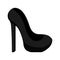 shoe woman isolated icon design