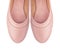 Shoes ballet flats pink female