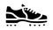 shoes cricket player footwear glyph icon animation