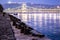 Shoes on the Danube: night view