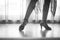 Shoes feet legs female ballroom dance teacher dancer