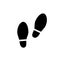 Shoes Footsteps icon.