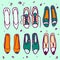 Shoes pattern