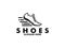 Shoes Speed Running Logo Vector Design, shoes logo vector