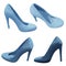 shoes women voxel graphics picture cartoon