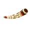 Shofar horn. National African musical instrument
