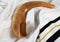 Shofar on a Tallit