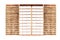 Shoji , Traditional Japanese door,window or room divider consisting isolated