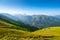 Shooting at dawn Mountains - view of Kasprowy Wierch