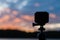 Shooting on the sunset / sunrise action camera TimeLaps