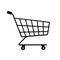Shop cart icon, buy symbol. Shopping basket icon sign â€“ for stock