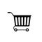 Shop cart icon, buy symbol. Shopping basket icon â€“ stock vector