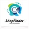 Shop Finder Logo Template Design Template