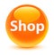 Shop glassy orange round button