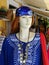 Shop Mannequin Wearing Greek Style Dress
