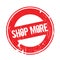 Shop More rubber stamp