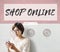 Shop Online Internet Shopping Store Concept