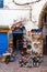 Shop with plates in Essaouira, Morocco