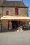 Shop selling regional produce in the village of Domme in Perigord, France