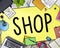 Shop Shopping Retail Purchase Commercial Concept