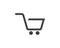 Shop, store basket vector icon Template