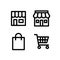 Shop, Store, Cart, & Shopping Bag Icon