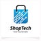 Shop Tech Logo Template Design Template