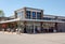 Shoppers entering and exiting an Aldi Food market in rural Vandalia Illinois during COVID-19 outbreak