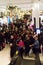 Shoppers at Macys on Thanksgiving Day, November 28