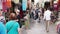 Shoppers on Narrow Street in Old Jerusalem, Israel