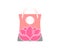 Shopping bag with lotus inside